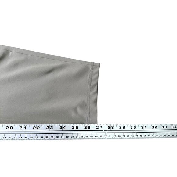 Public Rec All Day Every Day 5 Pocket Pants Men 34 x 28 Khaki Stretch Flat Front - Picture 10 of 10